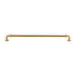 Top Knobs Reeded Pull Honey Bronze - 12 in