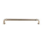Top Knobs Reeded Appliance Pull Polished Nickel - 18 in