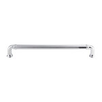 Top Knobs Reeded Appliance Pull Polished Chrome - 18 in