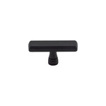 Top Knobs Kingsbridge Knob Flat Black - 2 3/8 in