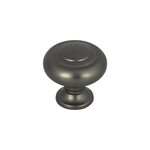 Top Knobs Kent Knob Ash Gray - 1 1/4 in