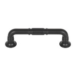 Top Knobs Kent Pull Flat Black - 3 3/4 in