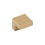 Top Knobs Square Knob Honey Bronze - 5/8 in