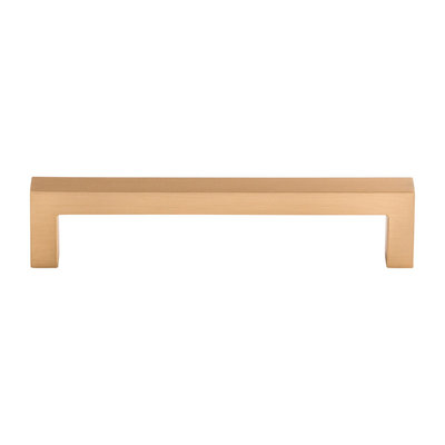 Top Knobs Square Bar Pull Brushed Bronze - 5 1/16 in