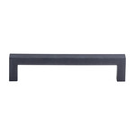 Top Knobs Square Bar Pull Flat Black - 5 1/16 in