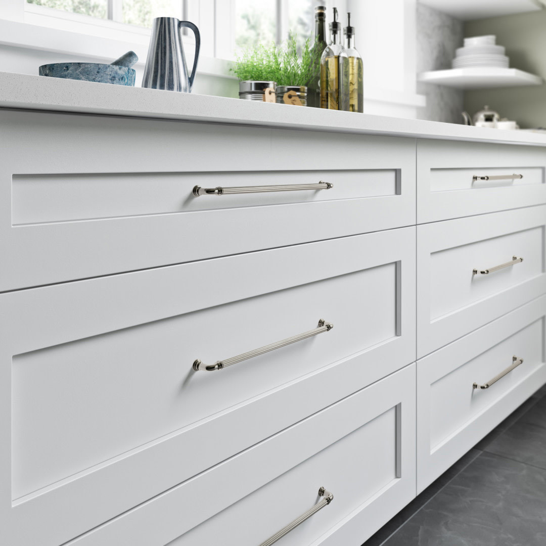 Top Knobs Reeded Appliance Pull