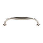Top Knobs Shrewsbury D Pull Polished Nickel - 5 1/16 in