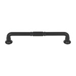 Top Knobs Kent Pull Flat Black - 6 5/16 in