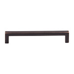 Top Knobs Square Bar Pull Tuscan Bronze - 6 5/16 in
