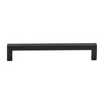 Top Knobs Square Bar Pull Flat Black - 6 5/16 in