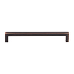 Top Knobs Square Bar Pull Tuscan Bronze - 7 9/16 in