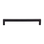 Top Knobs Square Bar Pull Flat Black - 7 9/16 in