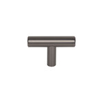 Top Knobs Hopewell T-Knob Ash Gray - 2 in
