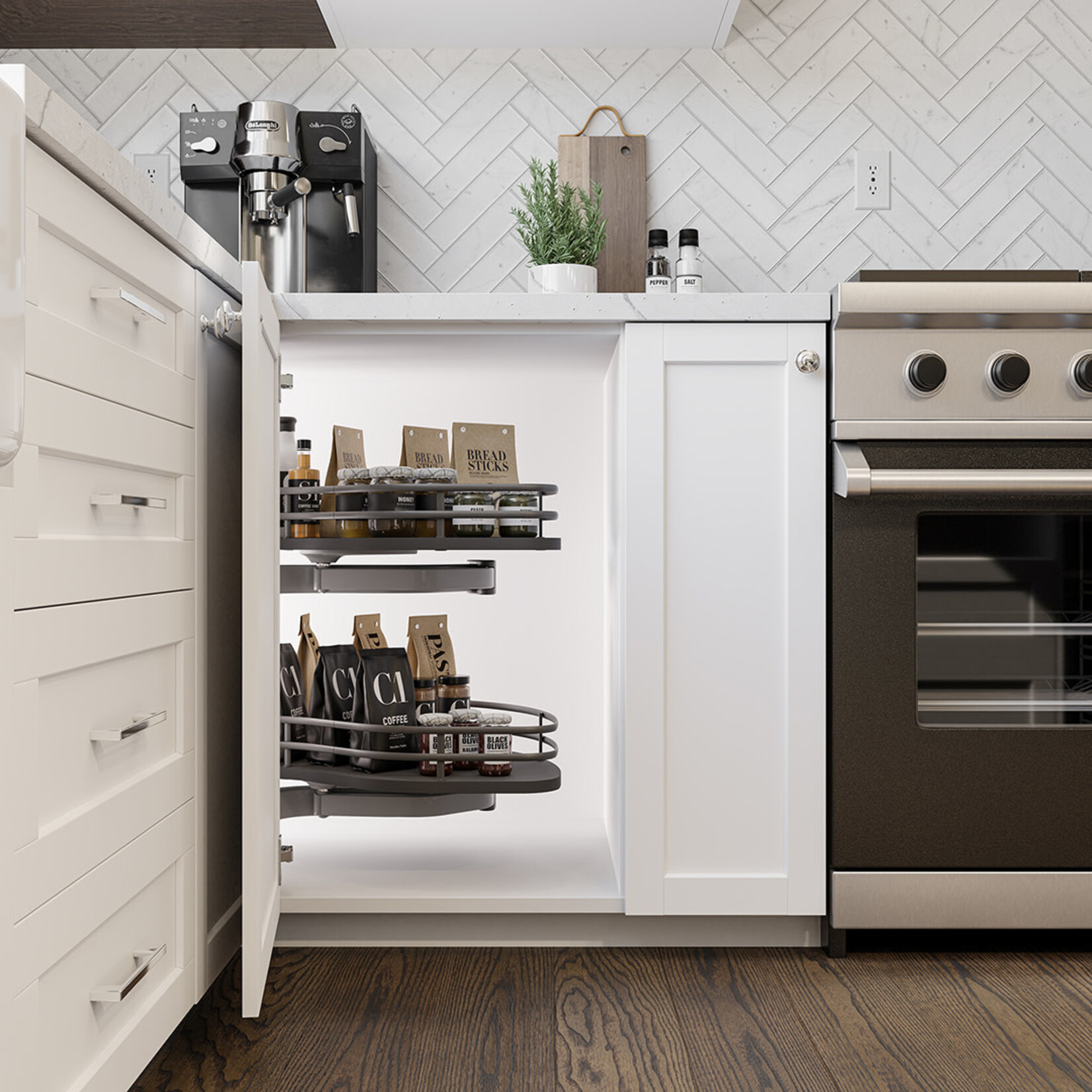 Vibo Flymoon 3 Corner Cabinet Pull Out