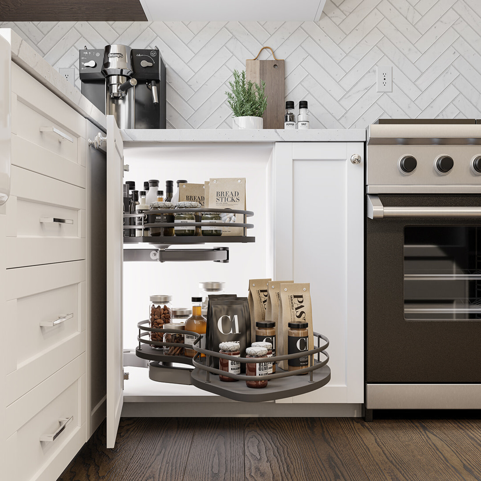 Vibo Flymoon 3 Corner Cabinet Pull Out