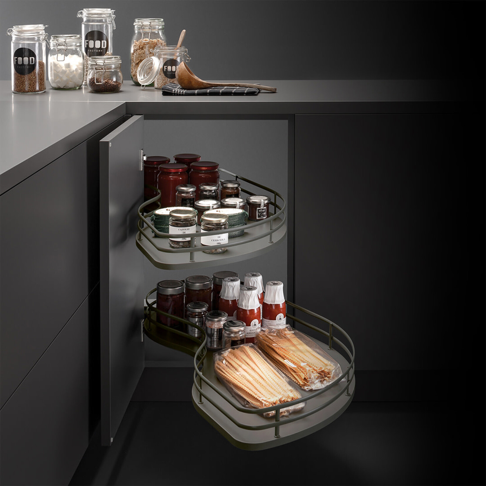 Vibo Flymoon 3 Corner Cabinet Pull Out