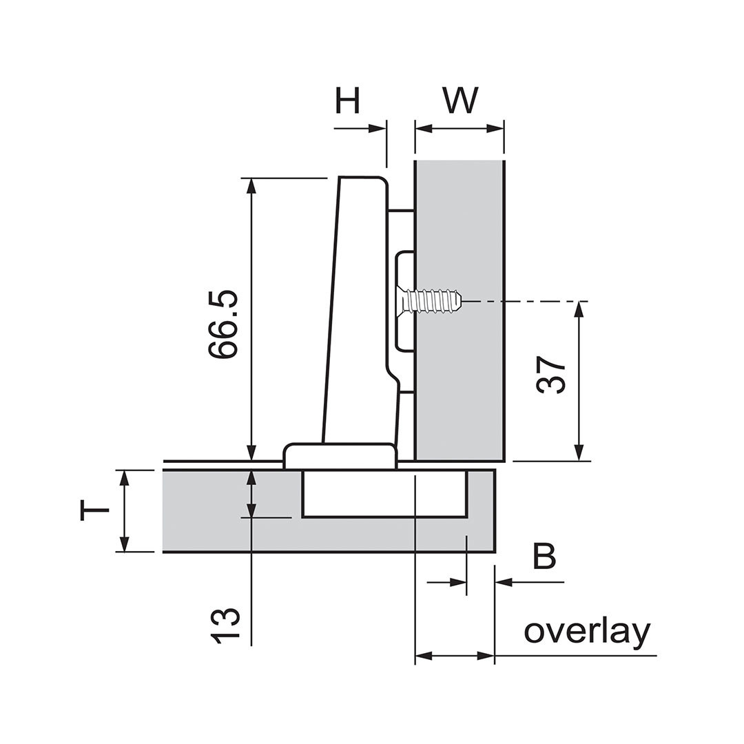 Blum Blum - 110° Hinge - Soft-Close