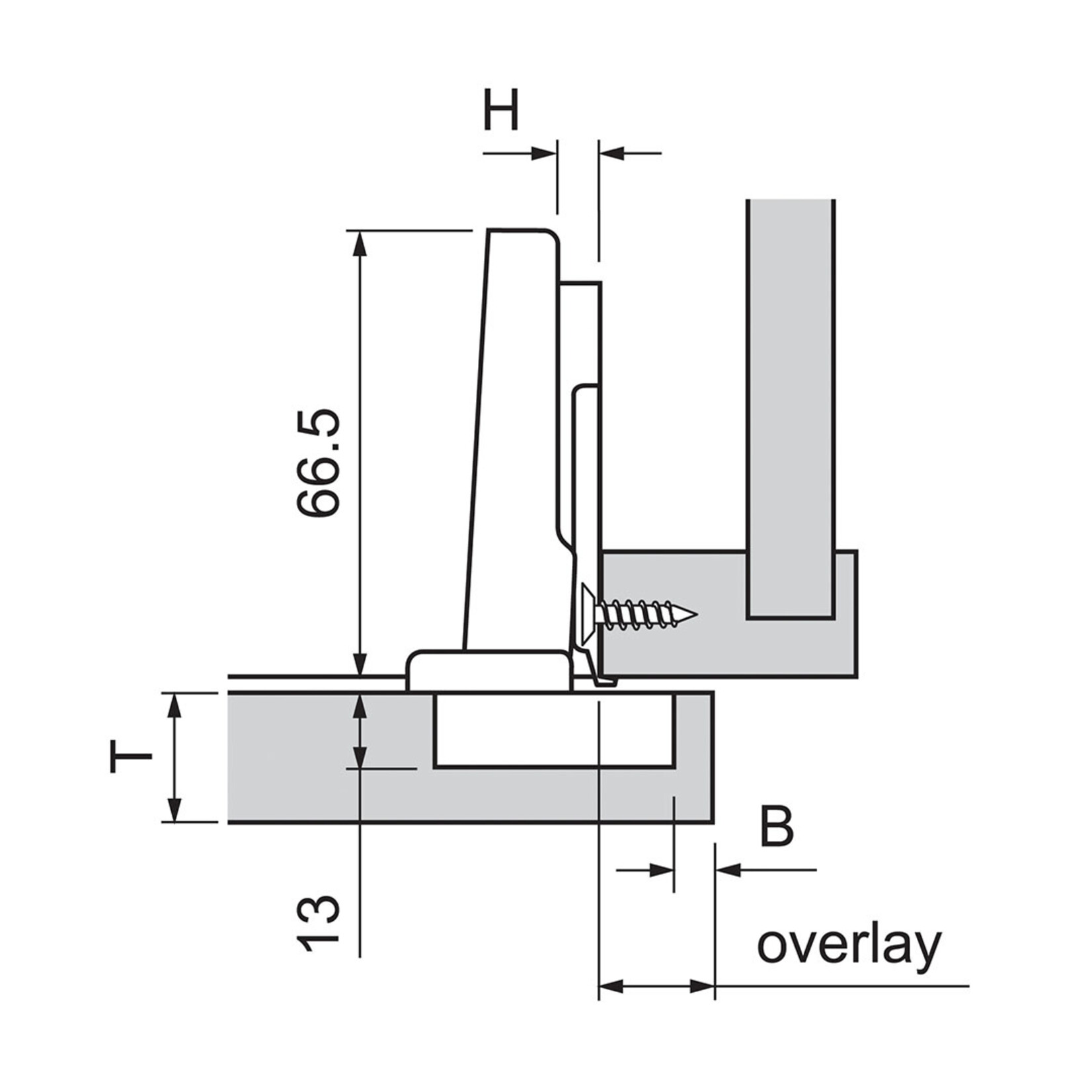 Blum Blum - 110° Hinge - Soft-Close