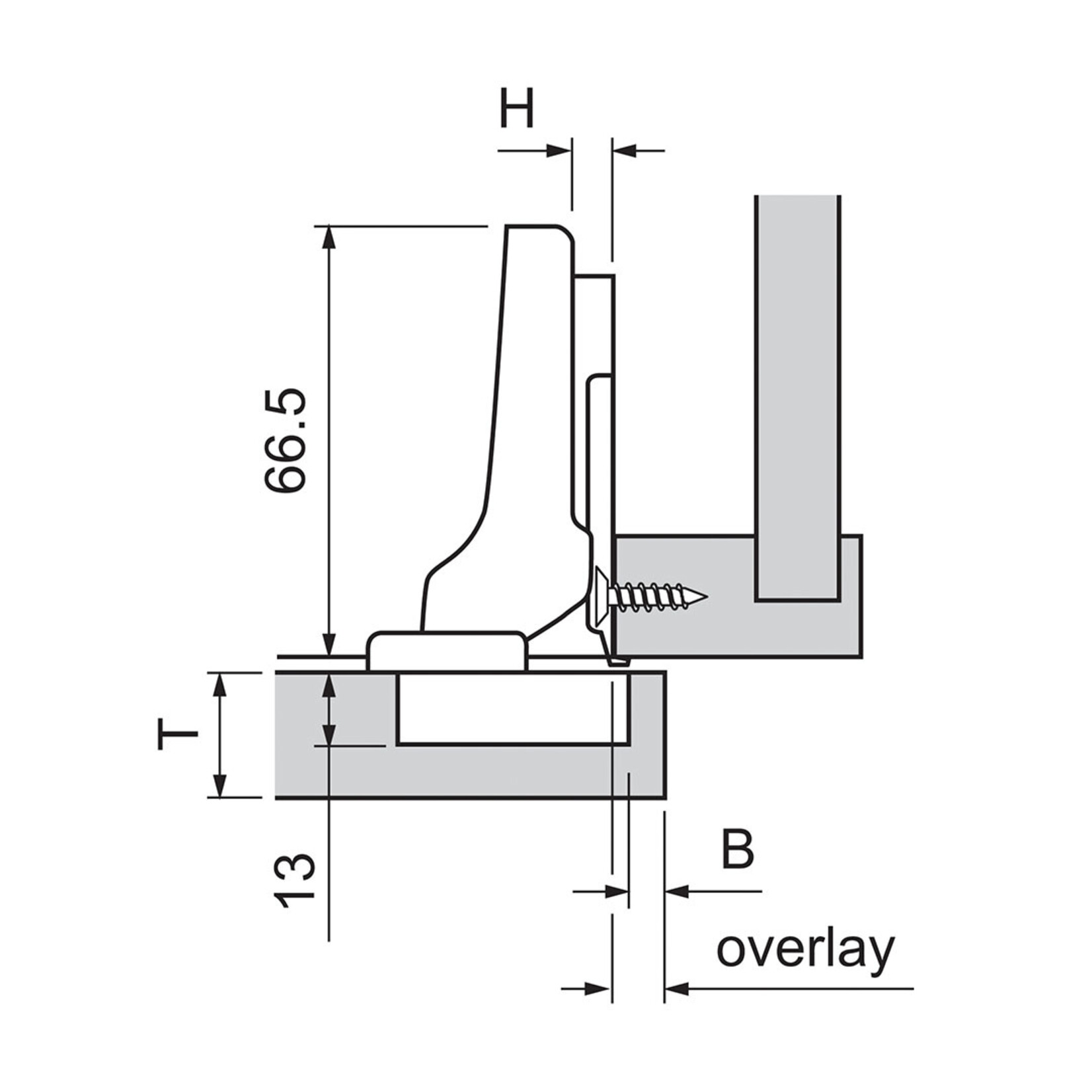 Blum Blum - 110° Hinge - Soft-Close