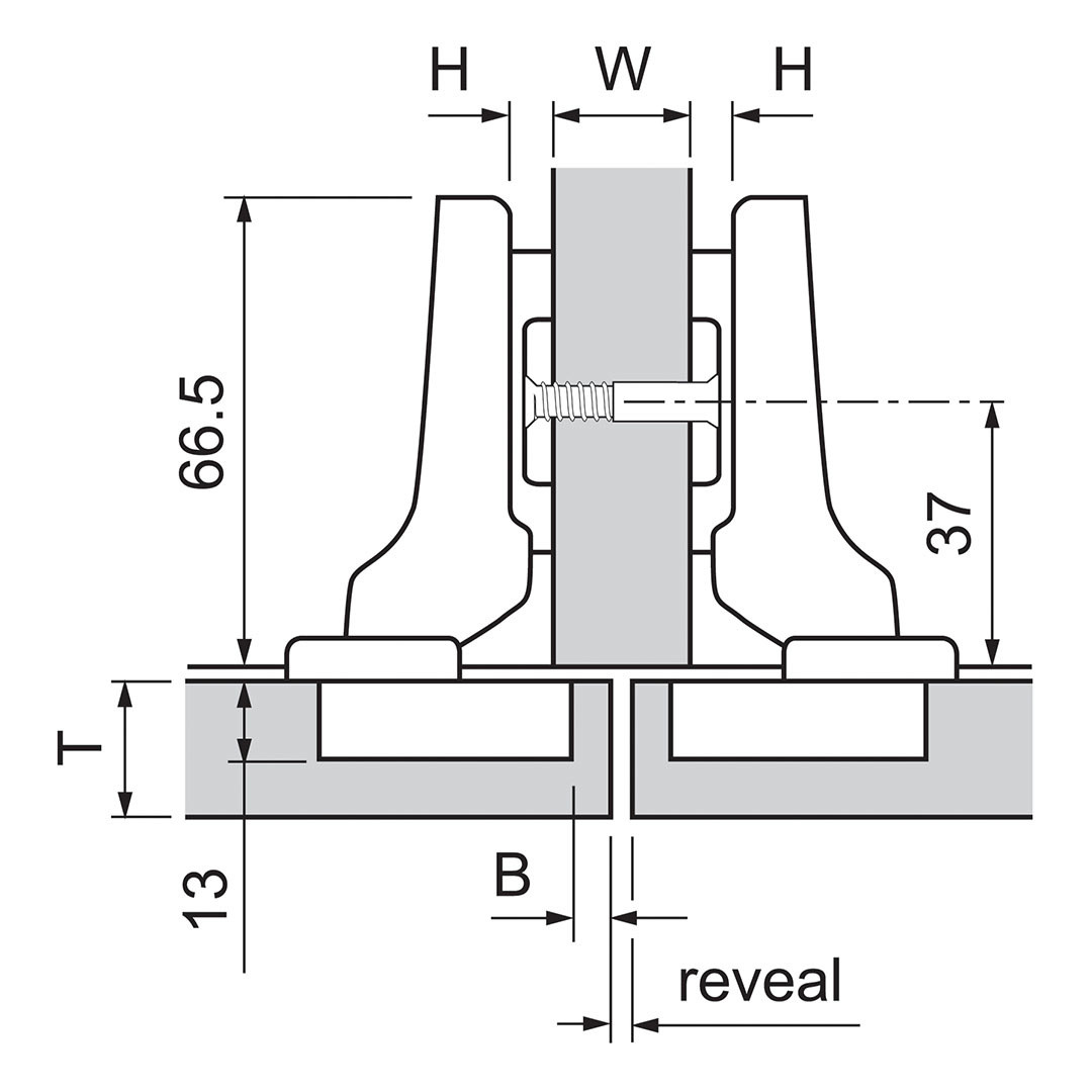 Blum Blum - 110° Hinge - Soft-Close