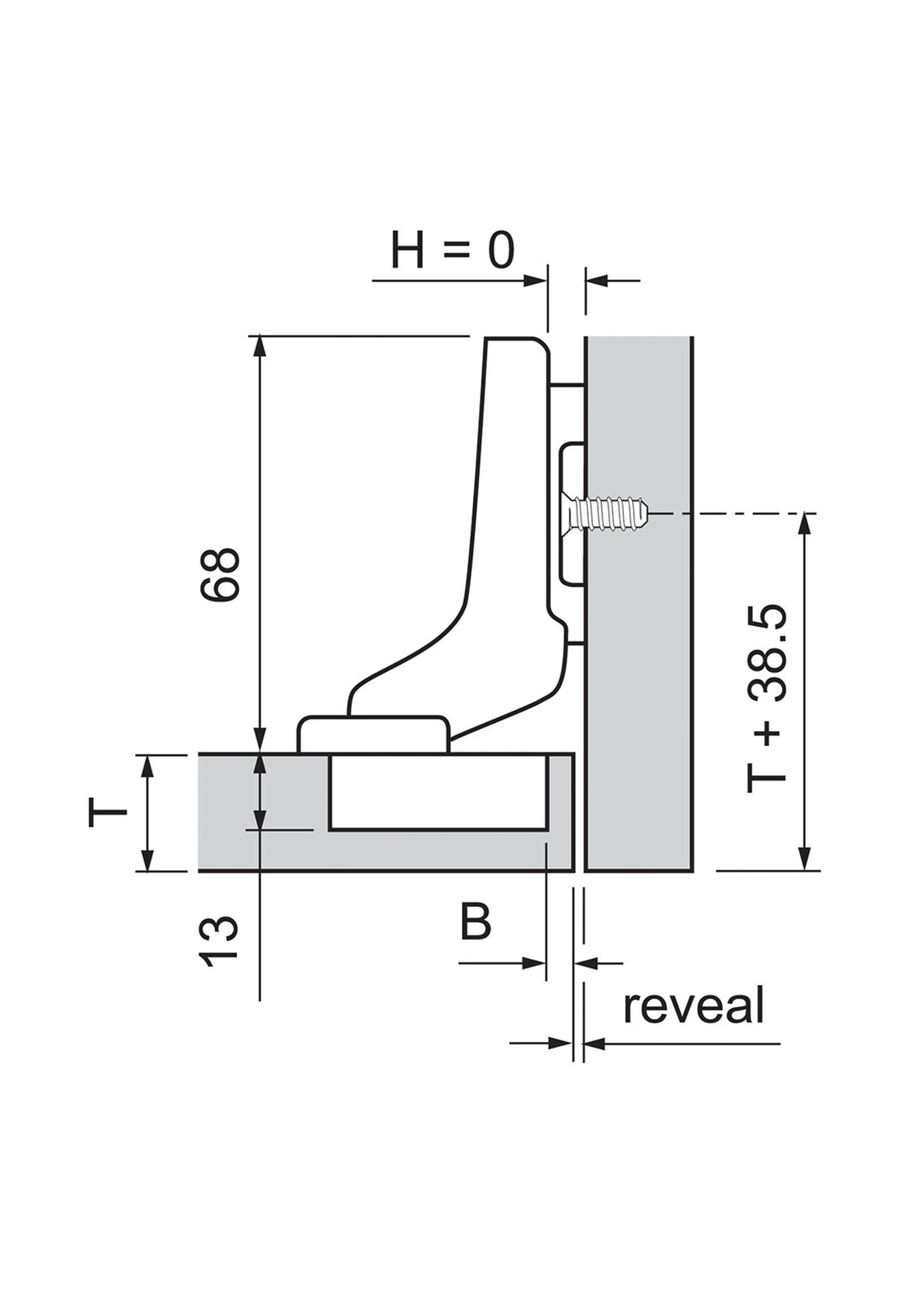 Blum Blum - 110° Hinge - Soft-Close
