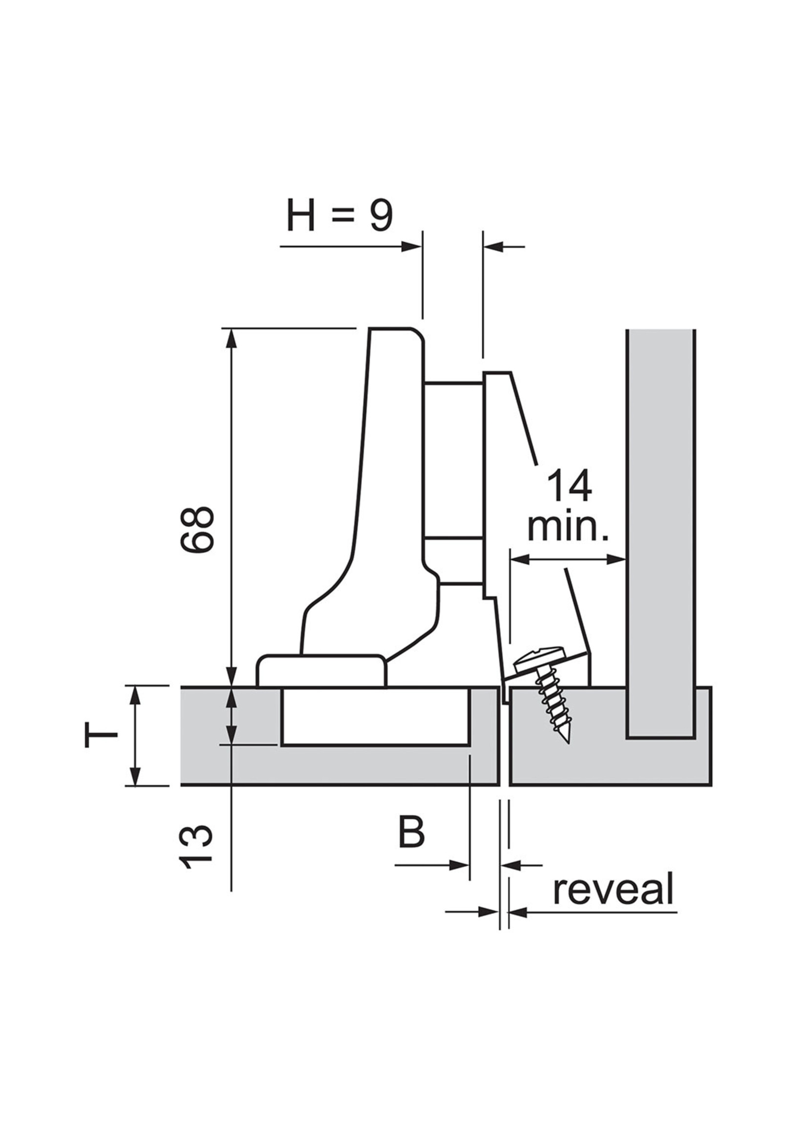 Blum Blum - 110° Hinge - Soft-Close