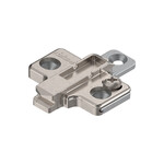 Blum Blum - CLIP Cruciform - Two-Piece Mounting Plate - 0 mm - Screw-On Install