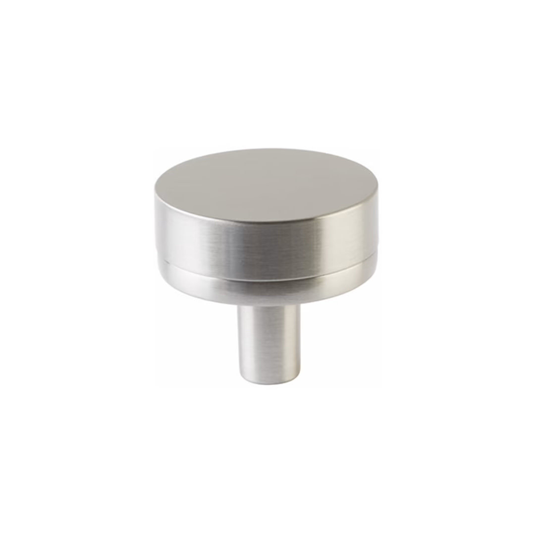 Select Conical Smooth Knob Satin Nickel 1 1/4 in Handles