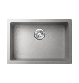 Pearl VERTU - S Smokey Grey NuGranite™ Kitchen Sink