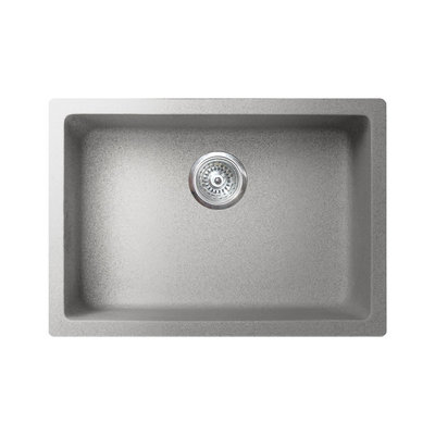 Pearl VERTU - S Smokey Grey NuGranite™ Kitchen Sink