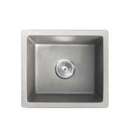 Pearl VERTU - T Smokey Grey NuGranite™ Kitchen Sink