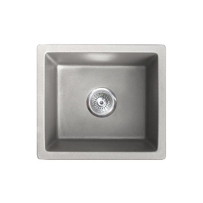 Pearl VERTU - T Smokey Grey NuGranite™ Kitchen Sink