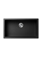 Pearl VERTU - M Black NuGranite™ Kitchen Sink