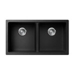 Pearl VERTU - K Black NuGranite™ Kitchen Sink