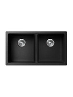 Pearl VERTU - K Black NuGranite™ Kitchen Sink