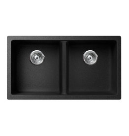 Pearl VERTU - K Black NuGranite™ Kitchen Sink