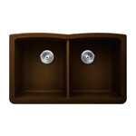 Pearl VERTU - E Chocolate NuGranite™ Kitchen Sink