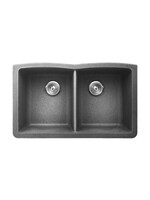 Pearl VERTU - E Graphite NuGranite™ Kitchen Sink