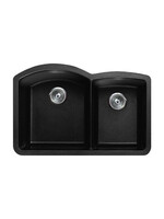 Pearl VERTU - CL Black NuGranite™ Kitchen Sink