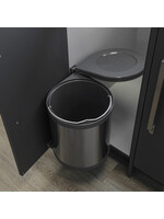 Marathon Hardware Pivot Bin Waste Pull Out - 400 mm (16 in)