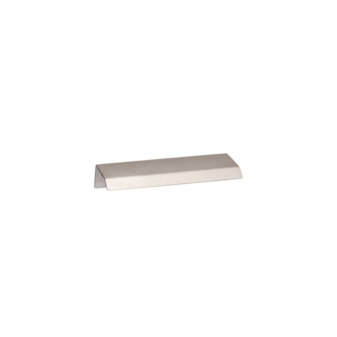 Viefe Curve Pull Brushed Stainless Steel - 1 3/4 in