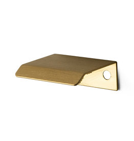 Viefe Curve Pull Dark Brass - 1 3/4 in