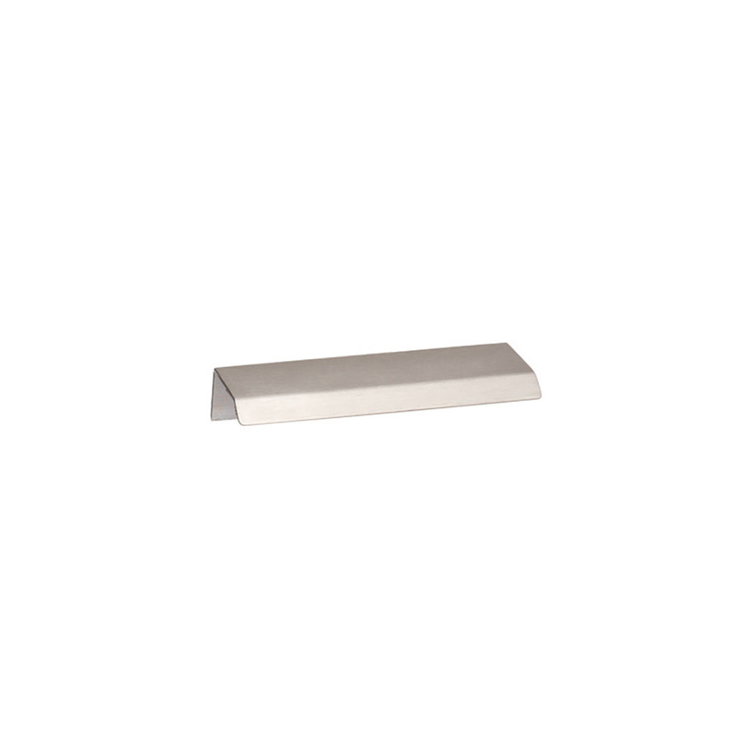 Viefe Curve Pull Brushed Stainless Steel - 3 7/8 in