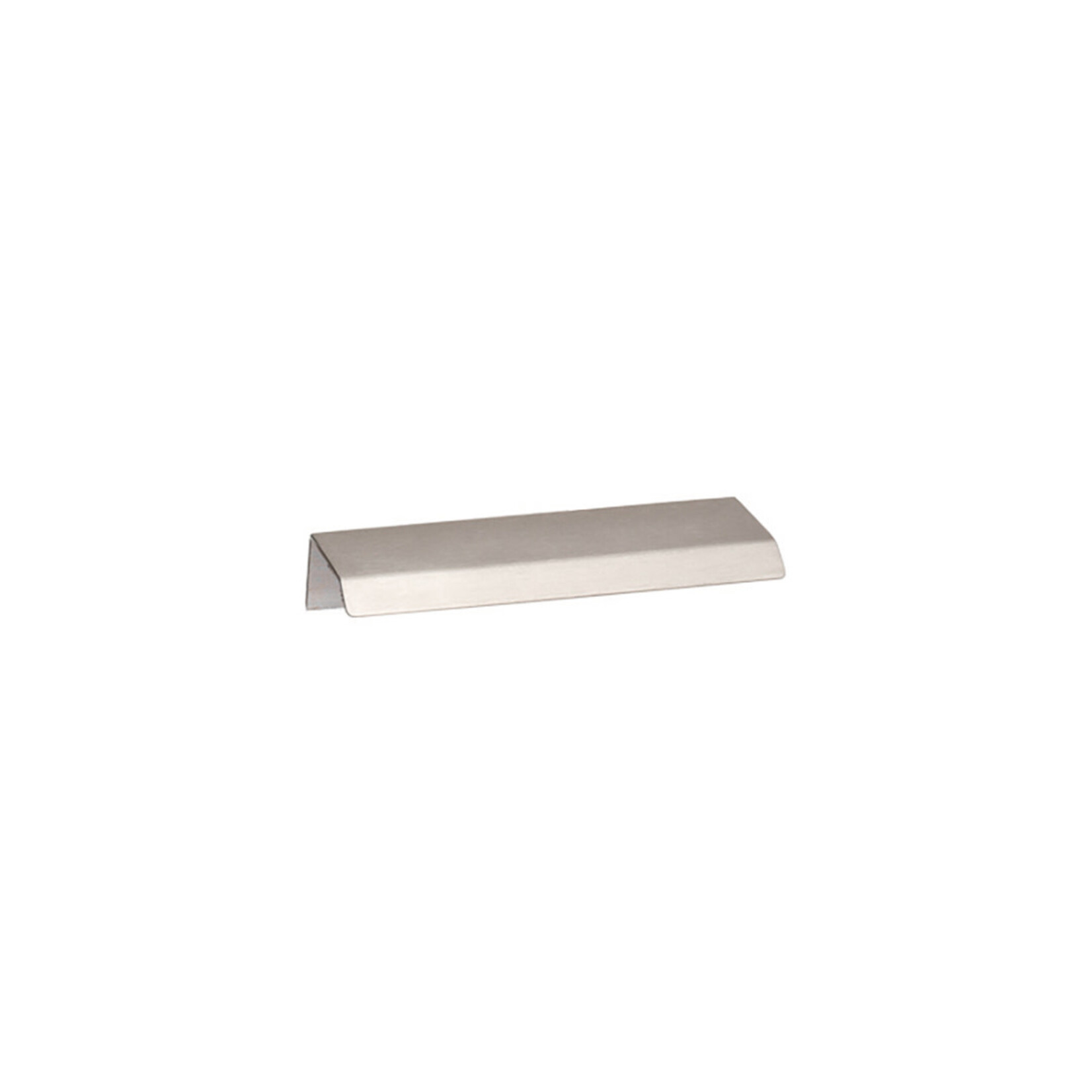 Viefe Curve Edge Pull Brushed Stainless Steel - 2 17/32 in