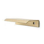 Viefe Curve Edge Pull Dark Brass - 2 17/32 in