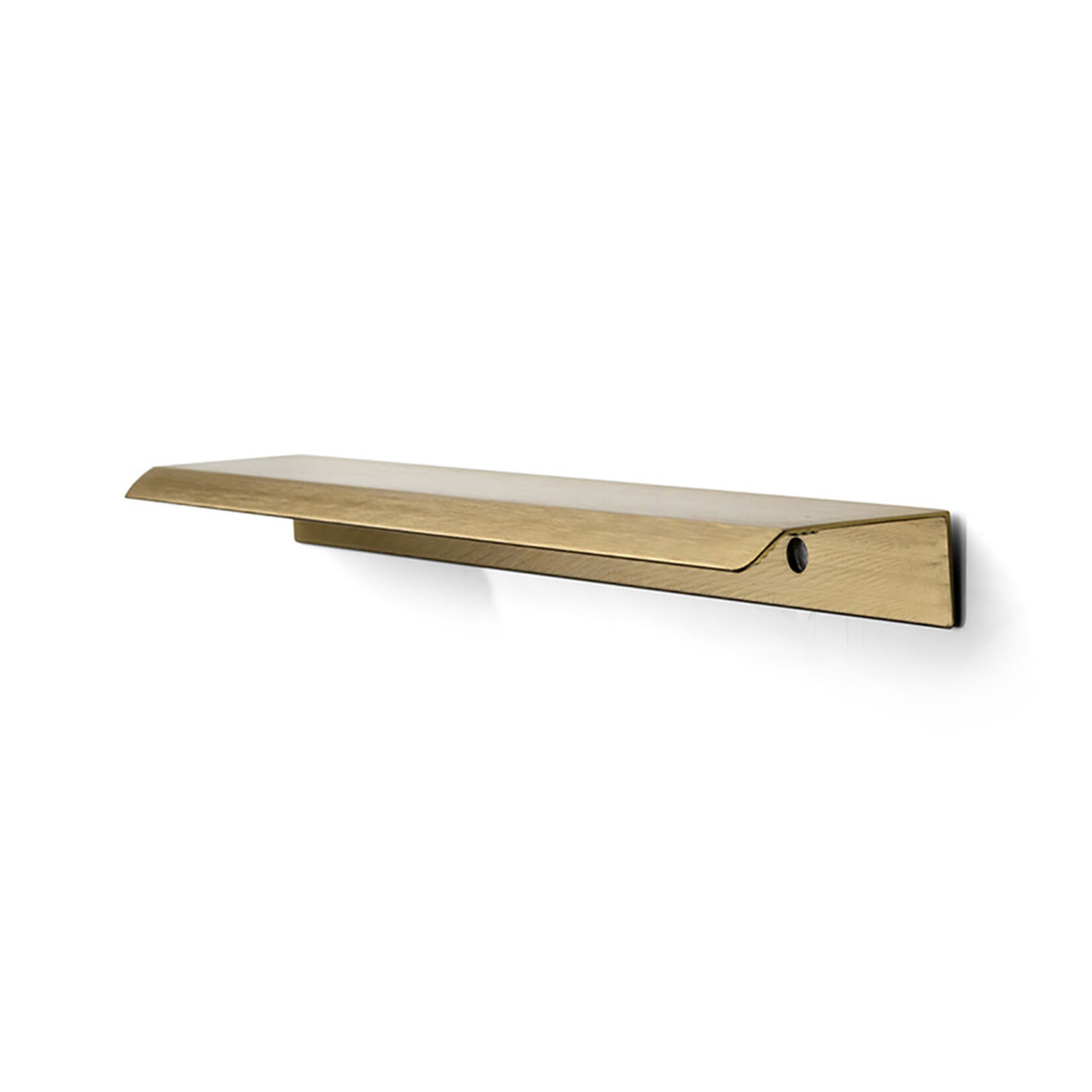 Viefe Curve Edge Pull Dark Brass - 5 1/16 in