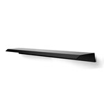 Viefe Curve Edge Pull Matte Black - 7 9/16 in