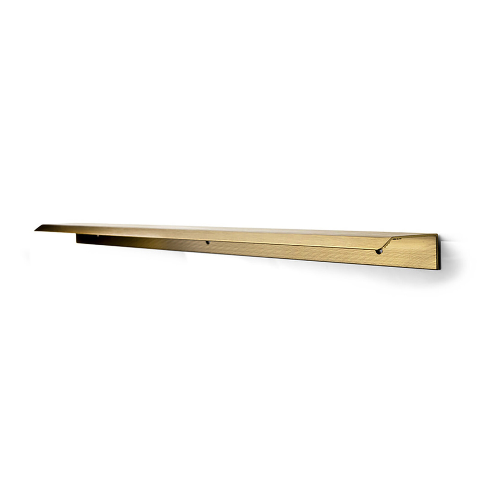Viefe Curve Edge Pull Dark Brass - 12 5/8 in