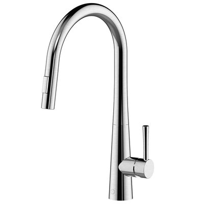 Pearl EMPIRE - GEORGIA Brushed Stainless Steel Kitchen Faucet