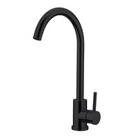 HARLOW - Matte Black Brass Bar & Kitchen Faucet